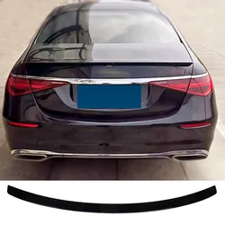 Alerón trasero negro brillante ABS para Mercedes-Benz Clase S W223