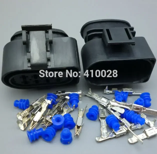 Shhworldsea Conector electrico para VW hembra y macho - enchufe de coche - imagen 4