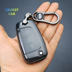 Funda de llave TPU transparente para Hyundai Elantra Tucson Kona