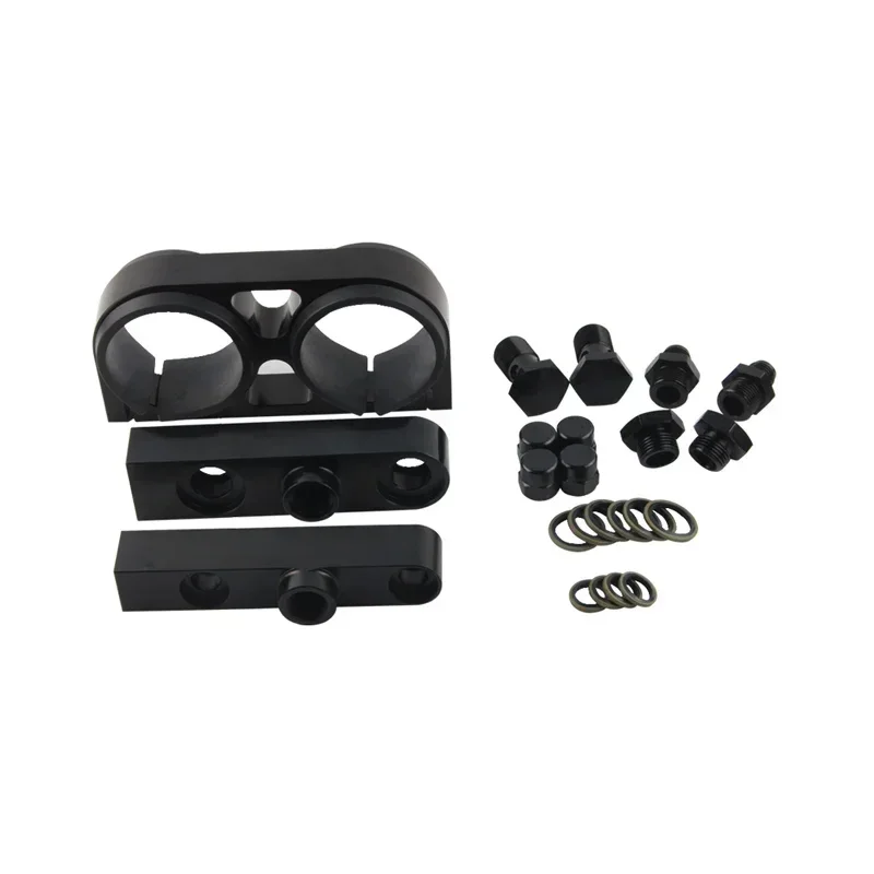 Soporte aluminio Billet AN6 8 10 para bombas combustible gemelas 0580254044 - imagen 5