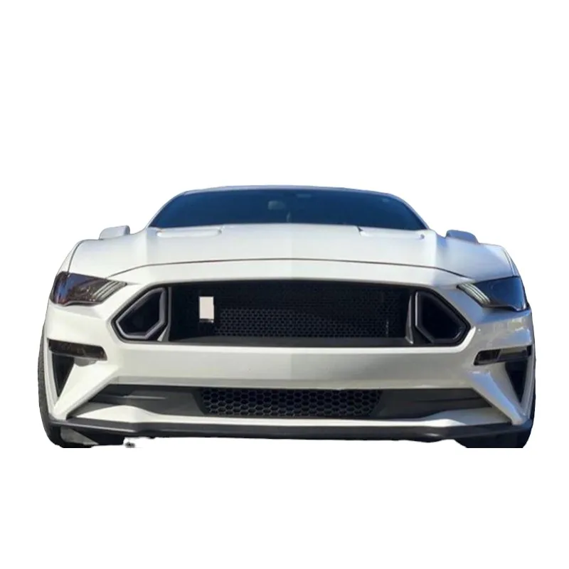 Rejilla de fibra de carbono Ford Mustang 2018-2021 RTR con LED - imagen 2