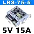 LRS-75-5V 15A 