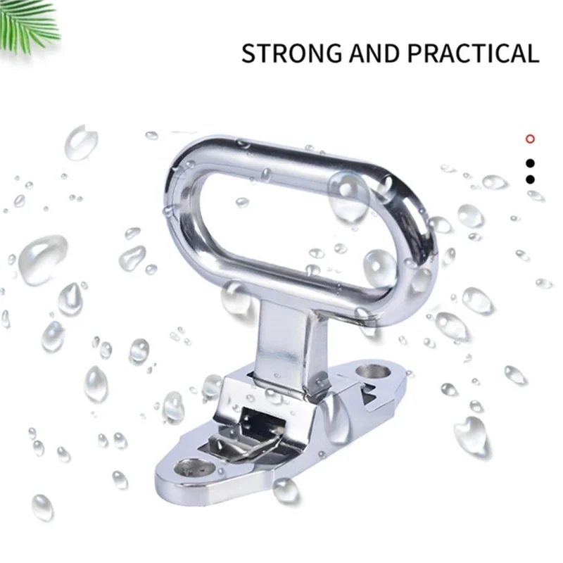 Escalones plegables para barcos, escalones de popa de acero inoxidable, reposapiés marino, escalera plegable para mástil - imagen 5