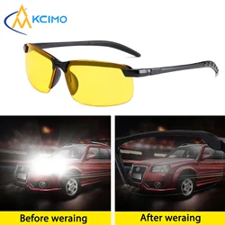 Gafas de conducción nocturna polarizadas UV400 antideslumbrantes