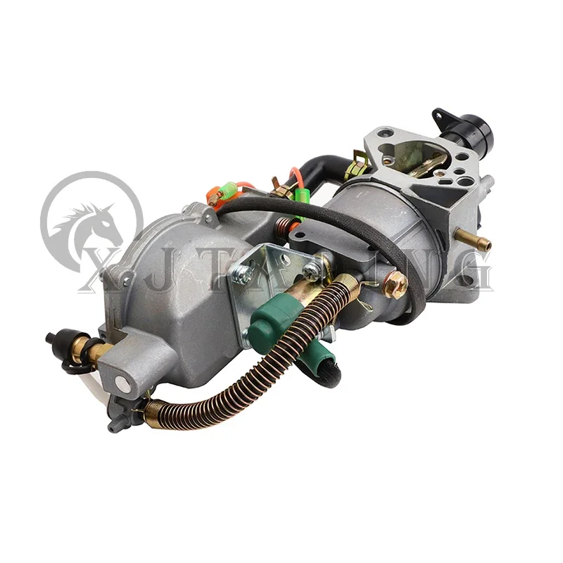 Kit de conversión de carburador de combustible Dual 188F LPG, compatible con motor GX390 190F, accesorios de estrangulador automático de 4,5 ‑ 6KW - imagen 4