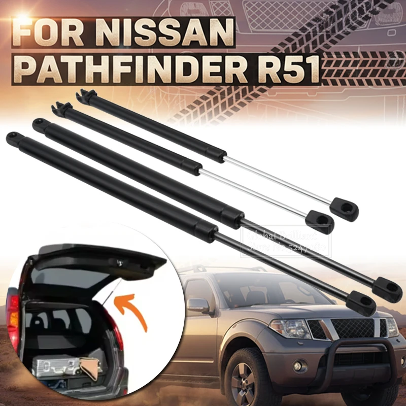 Soporte de maletero trasero Nissan Pathfinder R51 2005-2012