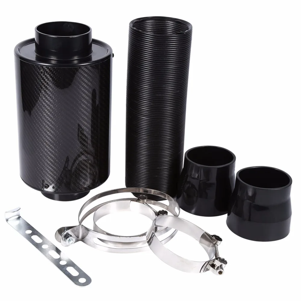 Kit de admisión de aire frío en fibra de carbono universal - imagen 5