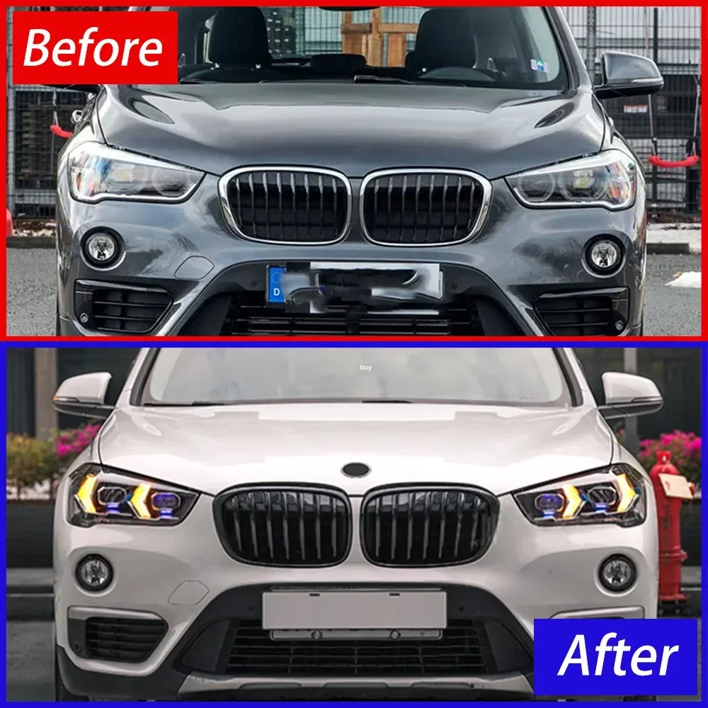 Faros LED de alto rendimiento para BMW X1 2016-2019 F48/F49 - imagen 2