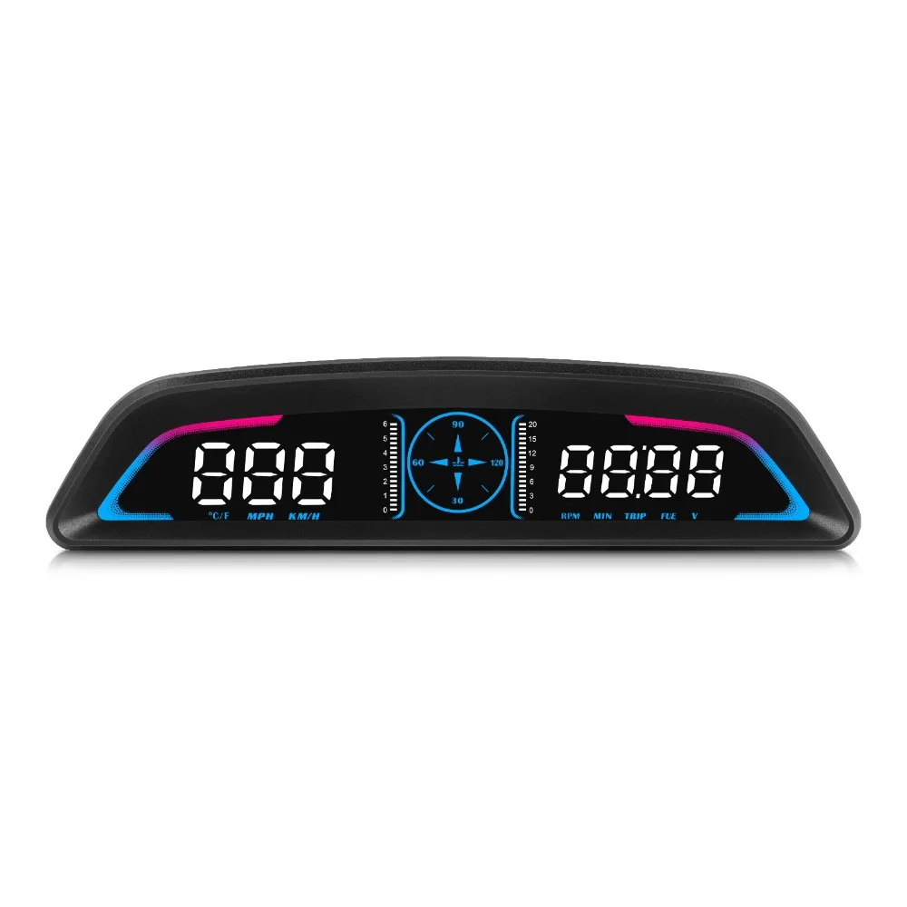 Pantalla HUD OBD multifunción: velocímetro, RPM y temperatura del agua - imagen 5