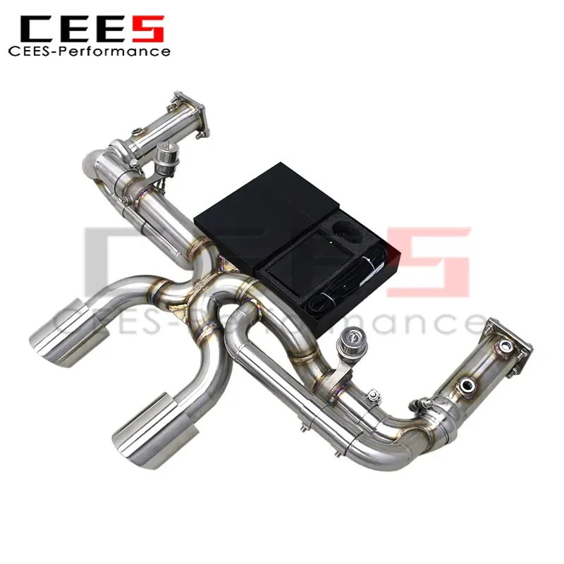 Escape catback aceroinoxidable valves Porsche 911 991.2 3.0T