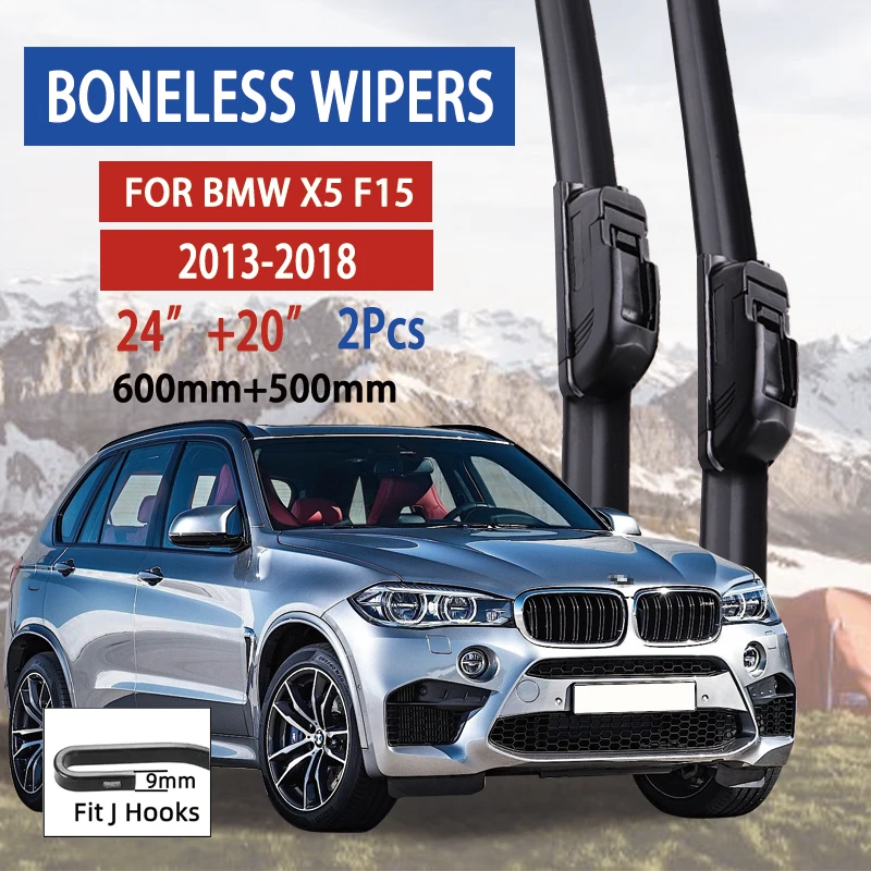 Escobillas limpiaparabrisas silenciosas BMW X5 F15 2013-2018