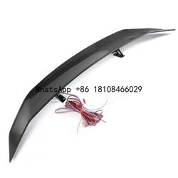 Alta cantidad de ventas, alerón hidráulico eléctrico de fibra de carbono para levantar hacia arriba y hacia abajo, alerón trasero para maletero de coche para modelo 3/Y