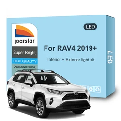 Kit de bombillas LED interior y exterior para Toyota RAV4 2019-2023