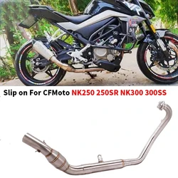 Tubo intermedio de escape 51 mm CFMoto NK250/250SR/NK300/300SS