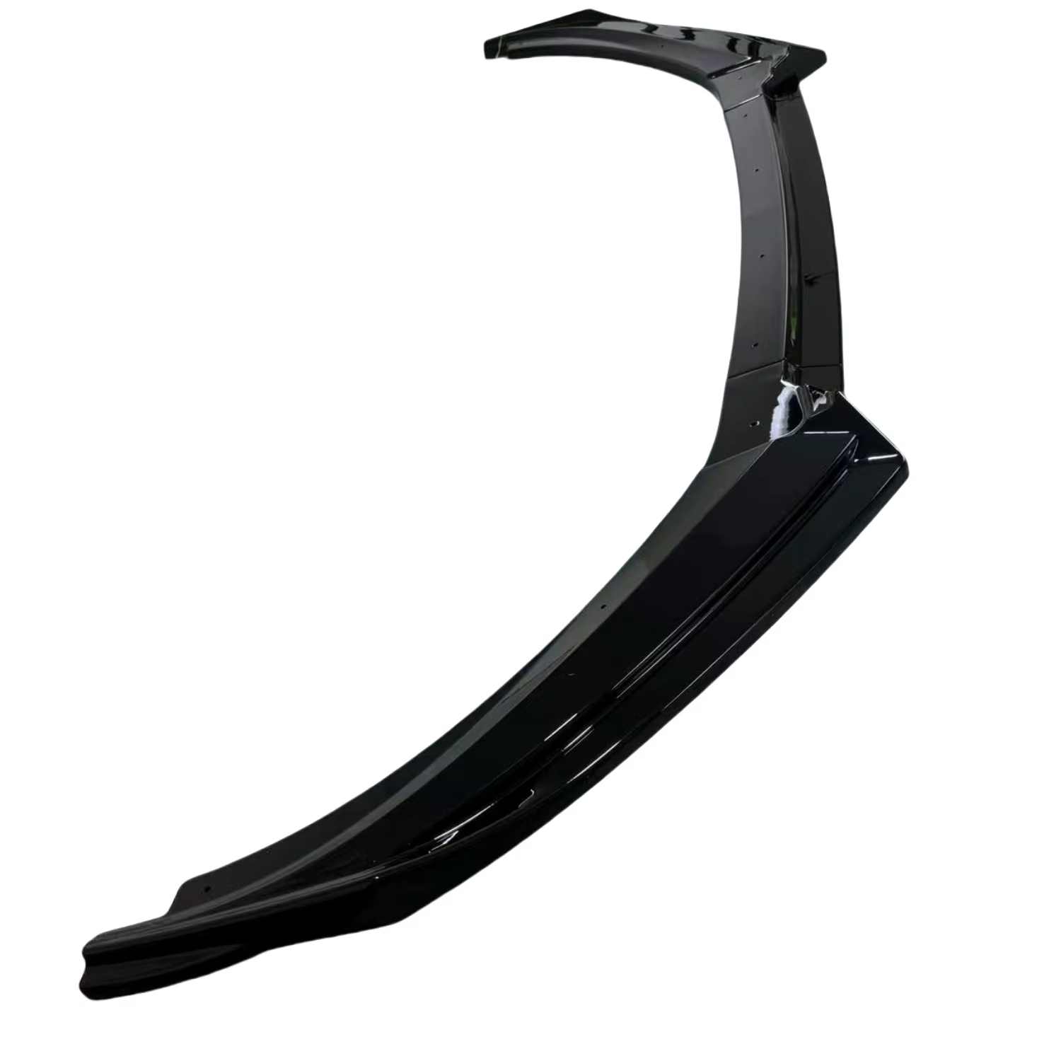Divisor de labio delantero VW Jetta MK6 2011-2014 negro brillante - imagen 5