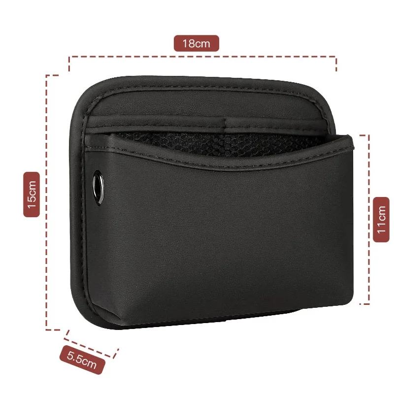 Organizador autoadhesivo universal para coche – portaobjetos - imagen 2