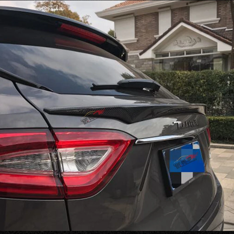 Alerón trasero de fibra de carbono para Maserati Levante S Sport 2016-2017 - imagen 4