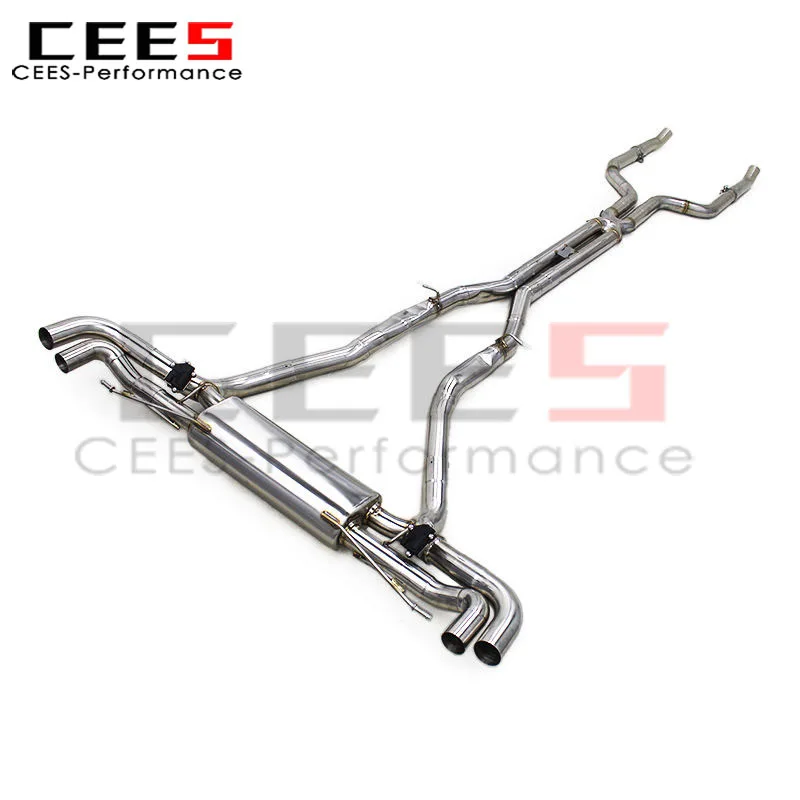 Escape cat-back con válvulas Edades para BMW X5 M60i G05 4.4