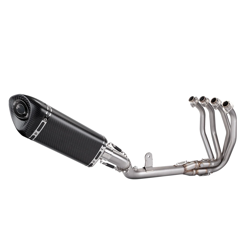 Acabado de carbono del silenciador para motocicleta
