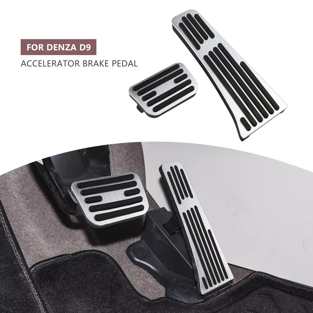 Cubrepedales antideslizantes de aluminio para BYD Seal U - imagen 4