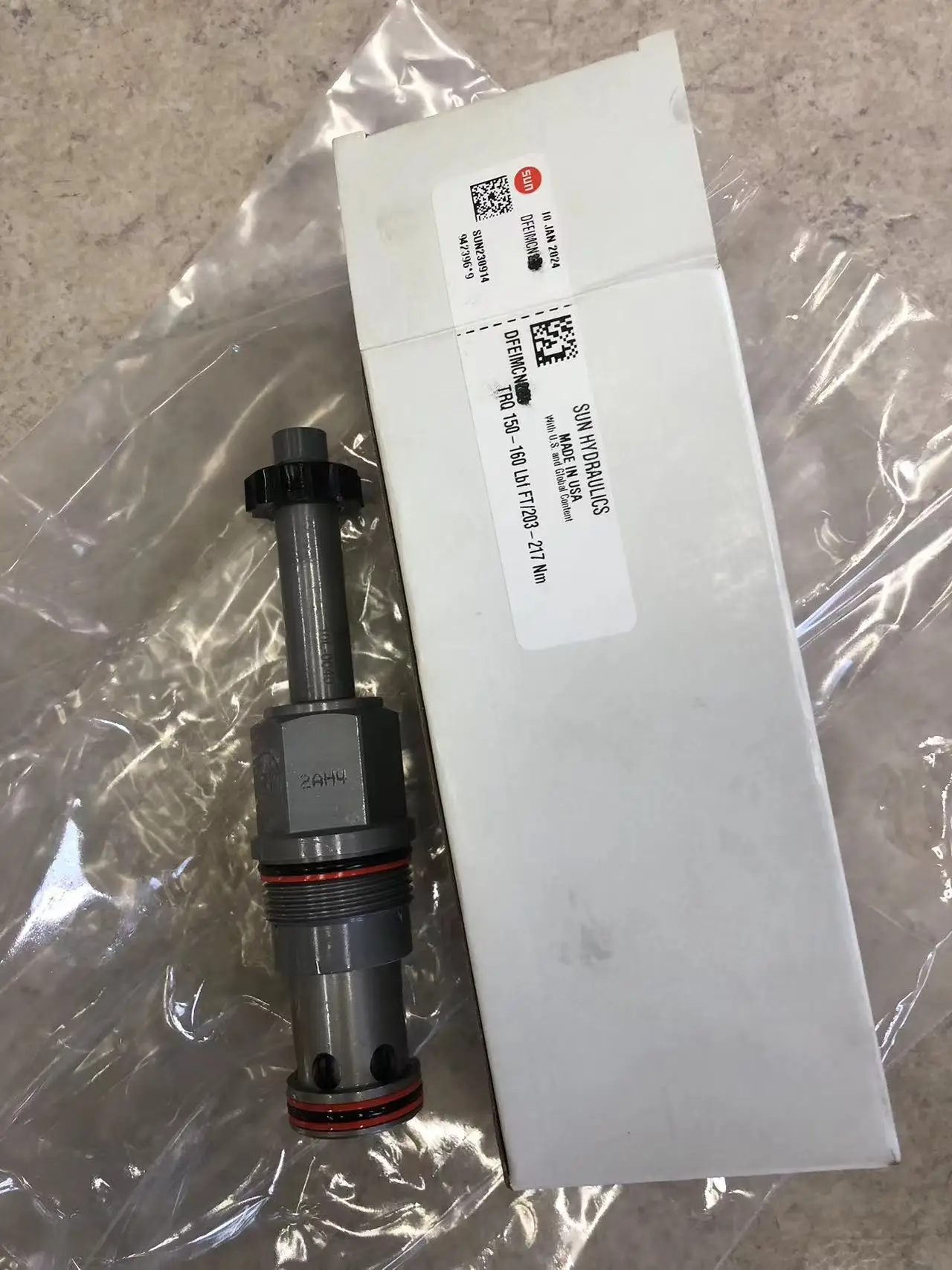 DFEI-MCN DFEIMCN DFEIMCN224 SUN Hydraulics Válvula de popet direccional de 2 vías, 2 etapas y solenoide - flujo 1-2 (740 Series) - imagen 2