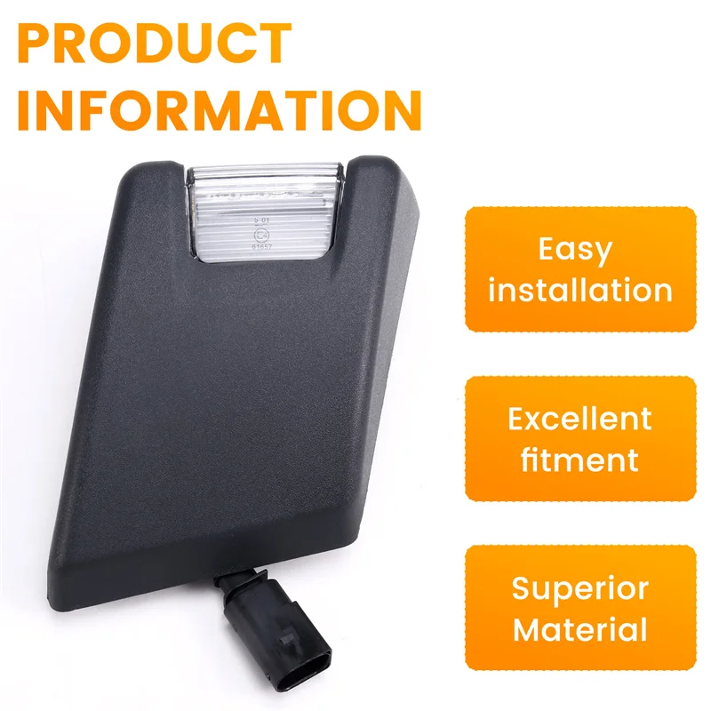 Kit de lámpara indicadora AEF3, luz de señal de giro con piezas de repuesto de marco para camiones Volvo FMX - imagen 3