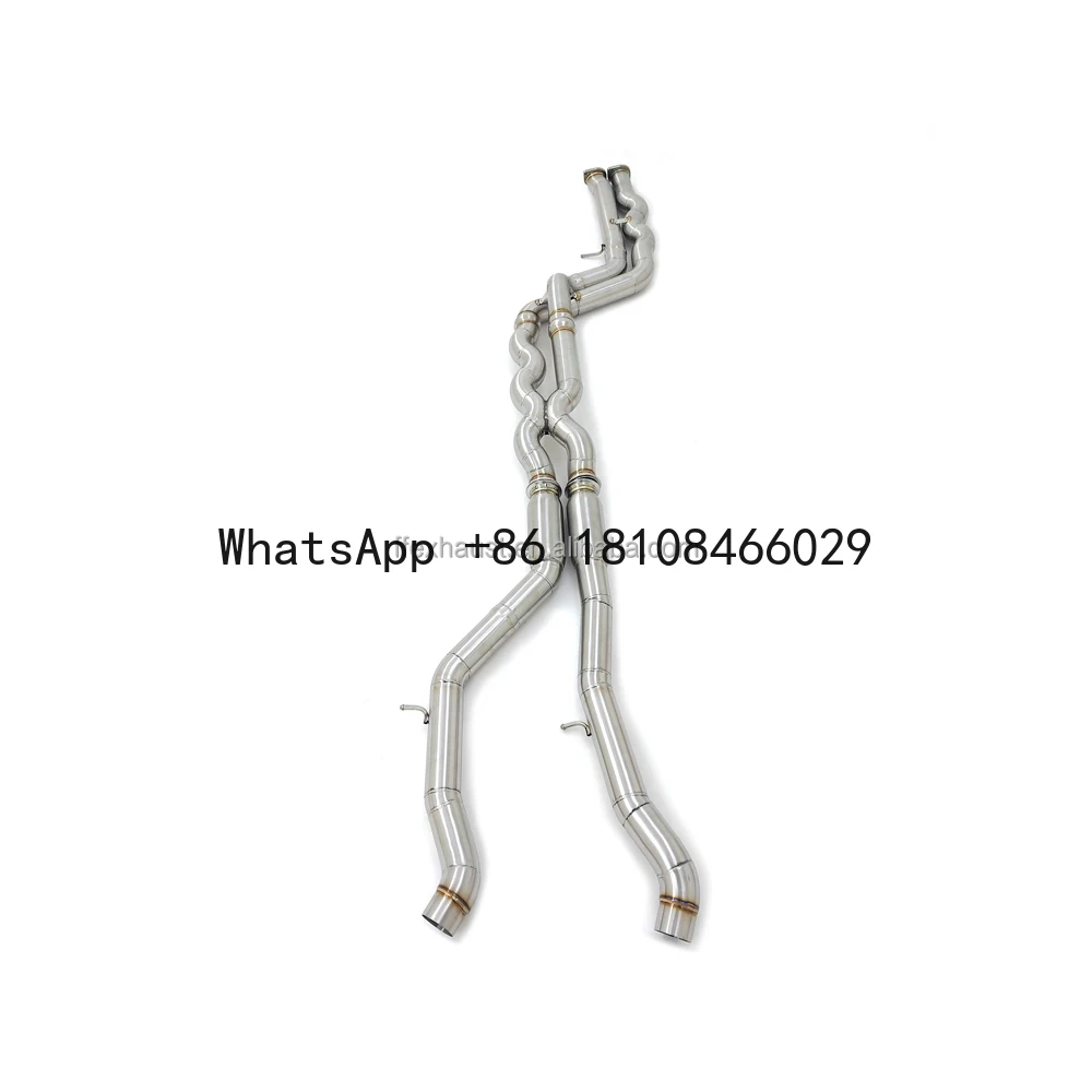 Tubo intermedio de igual longitud para BMW F80 M3 y M4