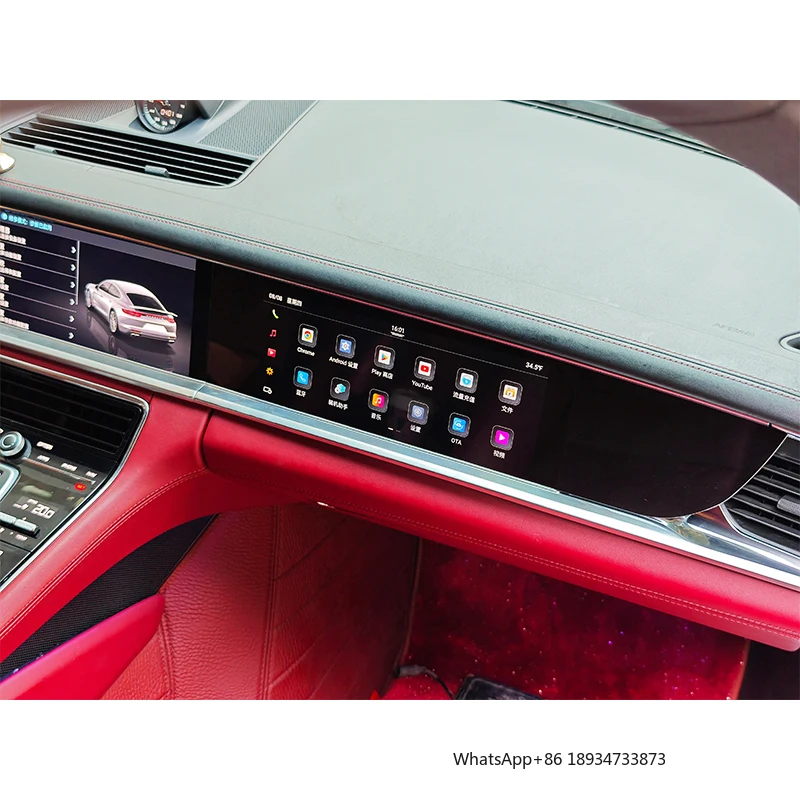 Pantalla para pasajero Porsche Panamera 971 multimedia 2017-2023 - imagen 4