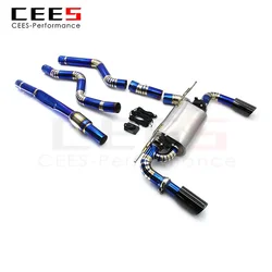 Escape Catback Cees con válvula de control para BMW 340i 3.0T (2016-2023)