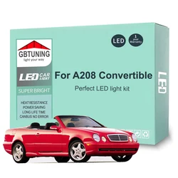Luz LED interior CANbus Mercedes CLK A208 convertible 1998-2002