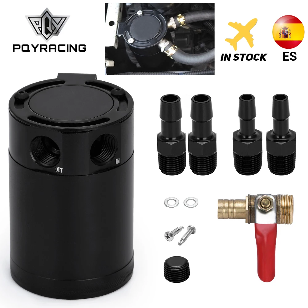 Separador aceite 3 puertos PQY-TK66 M16/NPT – compact racing