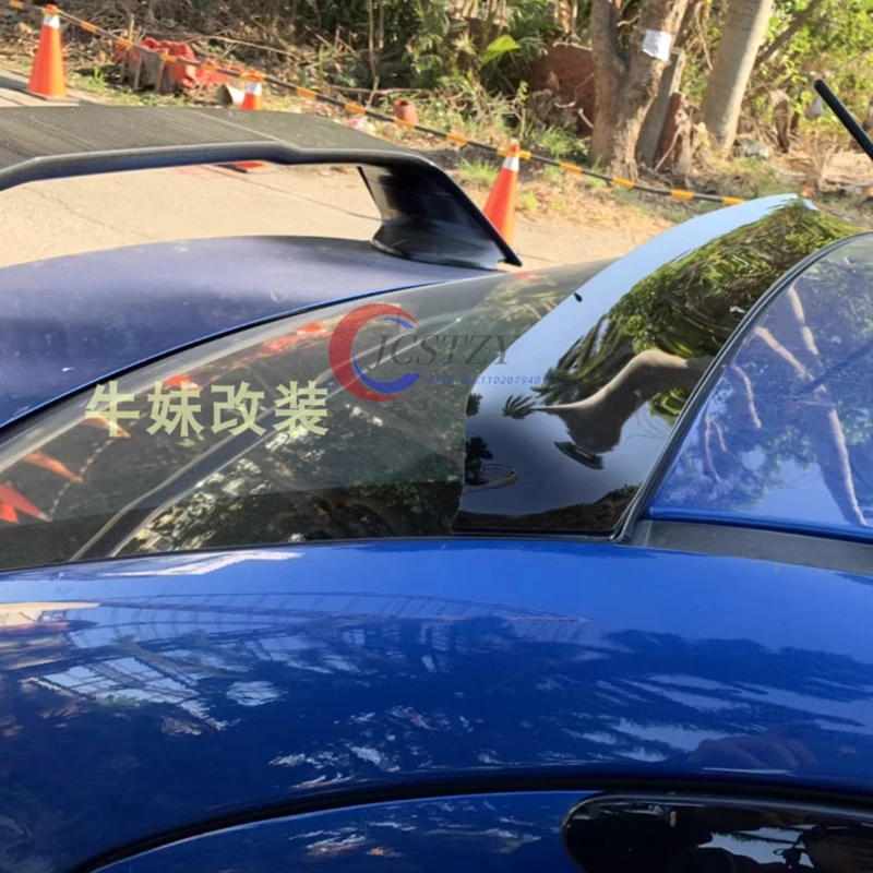 Alerón trasero de caja trasera ABS de alta calidad, visera de ala de parabrisas trasero para estilo de coche Mitsubishi Lancer EX 2010-2016 - imagen 3