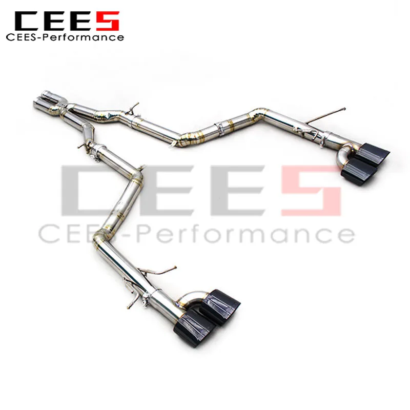 CEES Tuning Sistema de escape cat-back para Mercedes C63 AMG W204 - imagen 3