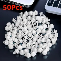 Clips de sujeción coche 9mm universales para parachoques y puertas