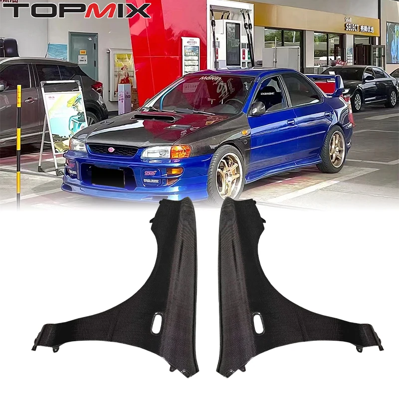 Guardabarros de fibra de carbono para Subaru Impreza WRX STi