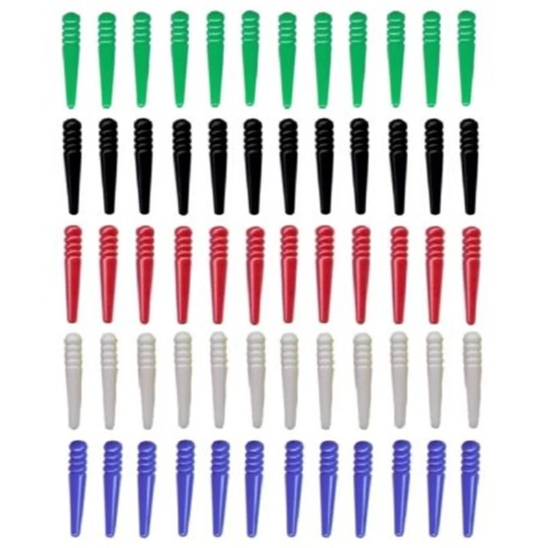Clavijas de plástico para tablero de Cribbage, 1/8", 5 colores - imagen 2