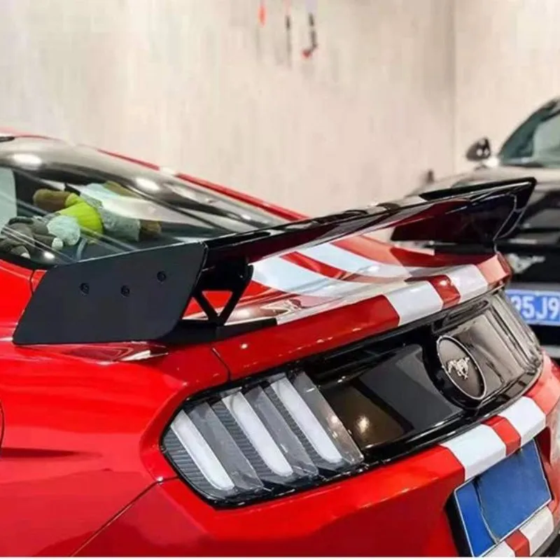Vicrez-alerón trasero de fibra de carbono para Ford Mustang GT500, plástico ABS, estilo deportivo, 2015, 2016, 2017, 2018, 2019, 2020, 2021, 2023 - imagen 2