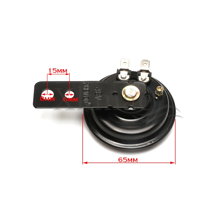 Claxon universal resistente al agua para moto, scooter y quad - imagen 2