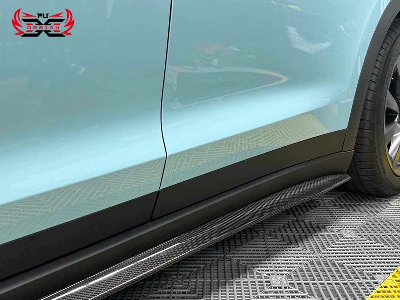 Faldones laterales de fibra de carbono para Tesla Model X - imagen 5