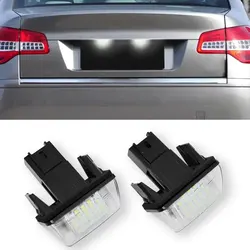 Luz LED de matrícula de coche para Citroen C3 C4 C5 BERLINGO Saxo Xsara Picasso para Peugeot 206 207 306 307 308 5008