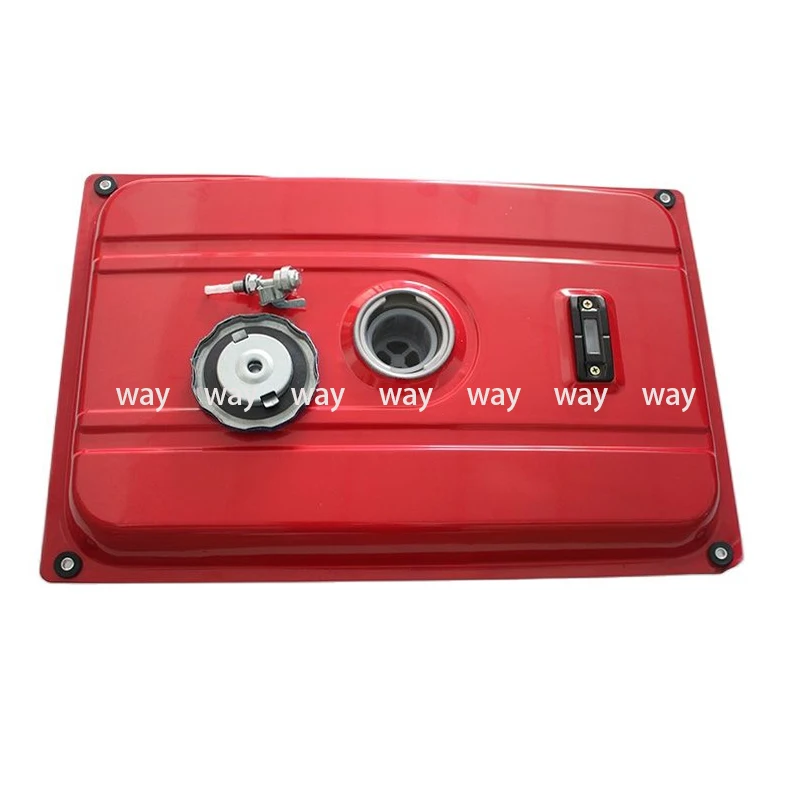 Tanque de gasolina 168F con cubierta y accesorios para generador