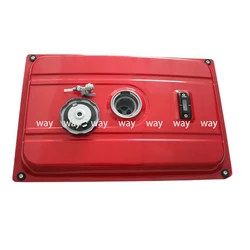 Tanque de gasolina 168F con cubierta y accesorios para generador