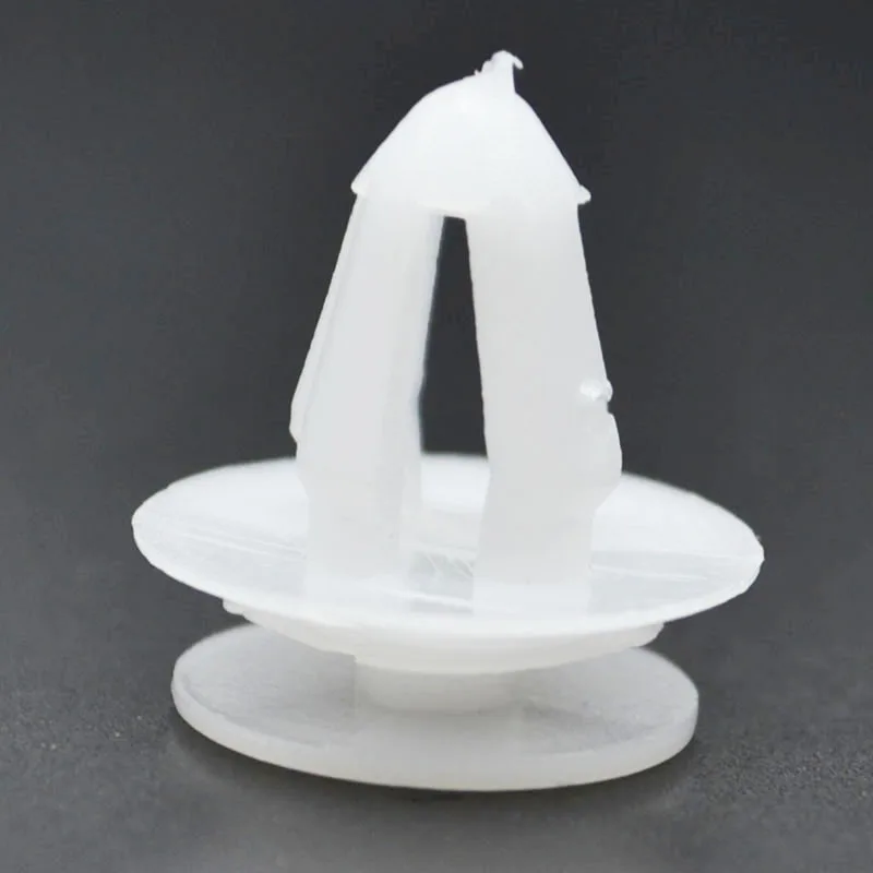 Grapa de plástico blanca para parachoques y carrocería 8,3 mm - imagen 3