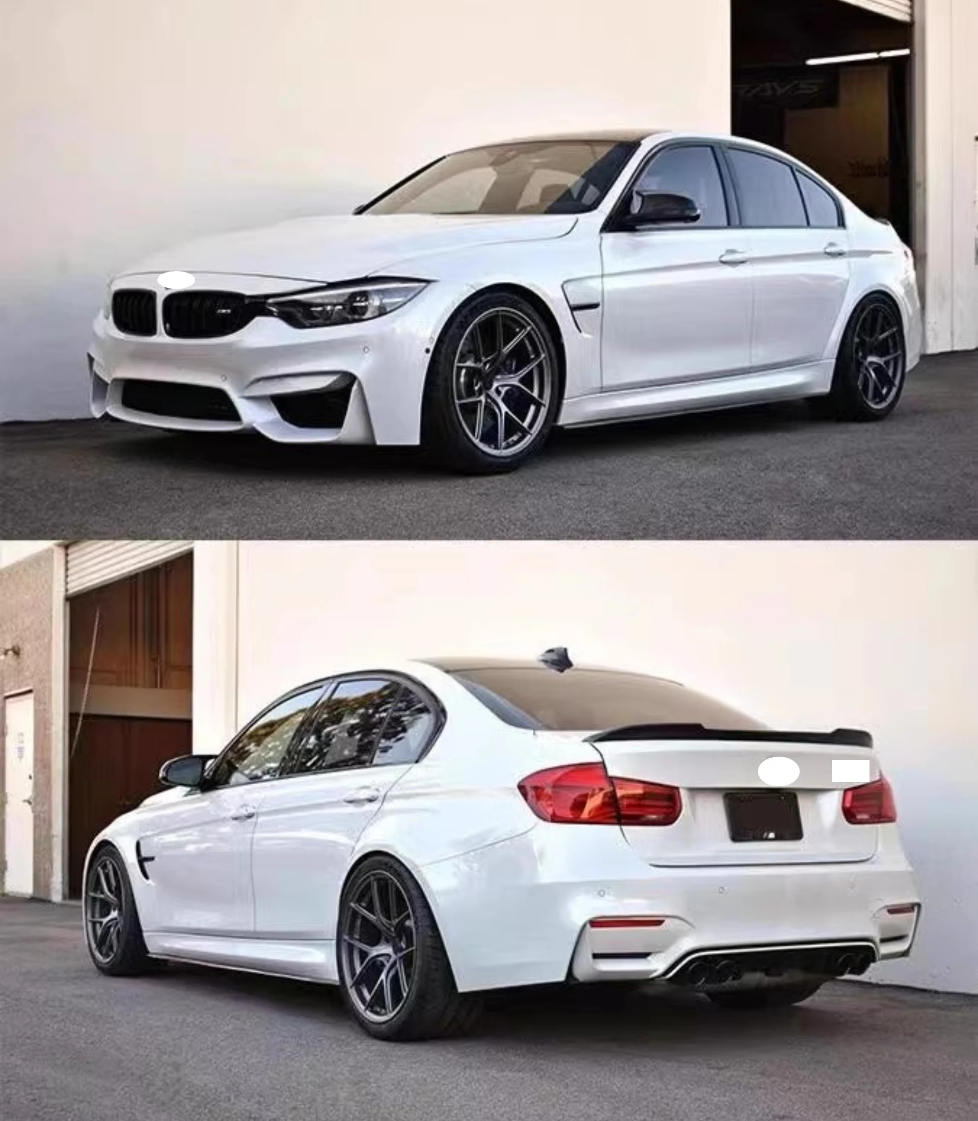 Kit paragolpes trasero M2C M3 para BMW Serie 3 F30/F35 2012-2018 - imagen 5
