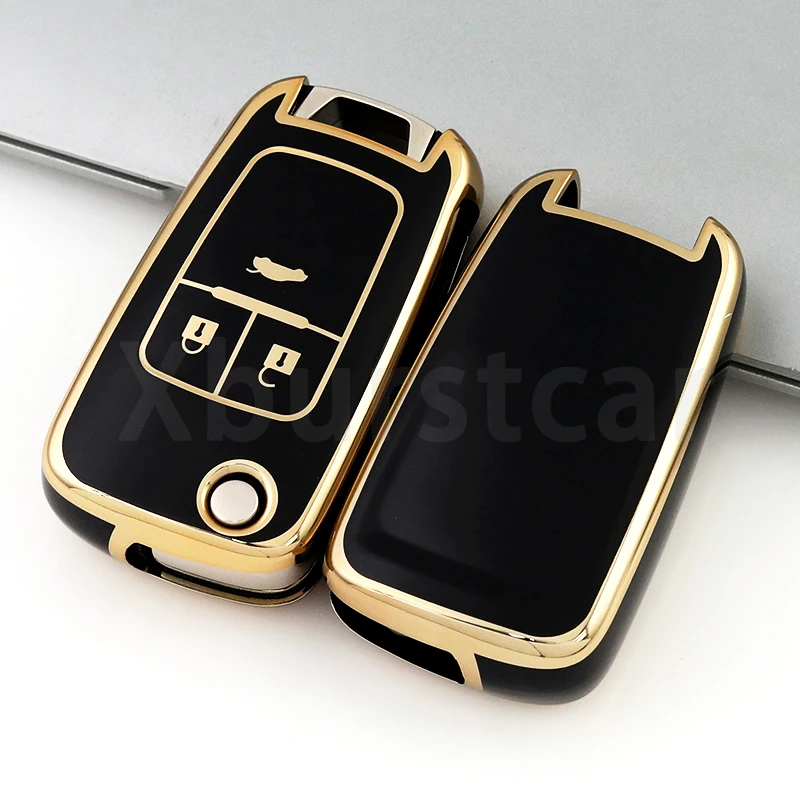 Funda llave TPU 3 botones para Chevrolet Cruze Trax Onix - imagen 3