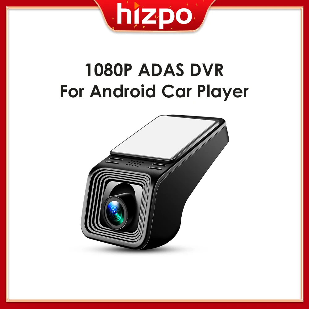 Hizpo DVR coche ADAS con cámara frontal y visión nocturna