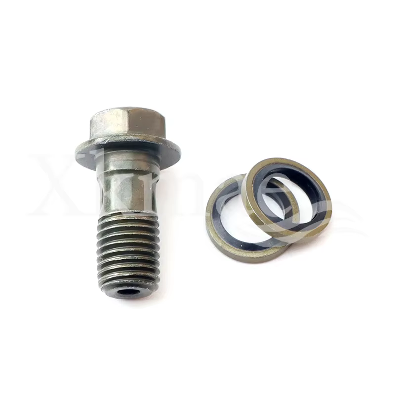 Tornillo racor para latiguillo de freno de moto M8/M10 x 1,25 - imagen 4