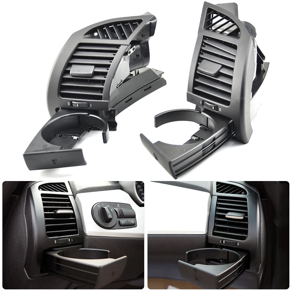 Panel de aire acondicionado BMW Z4 E85/E86 con portavasos 2002-2008 - imagen 3