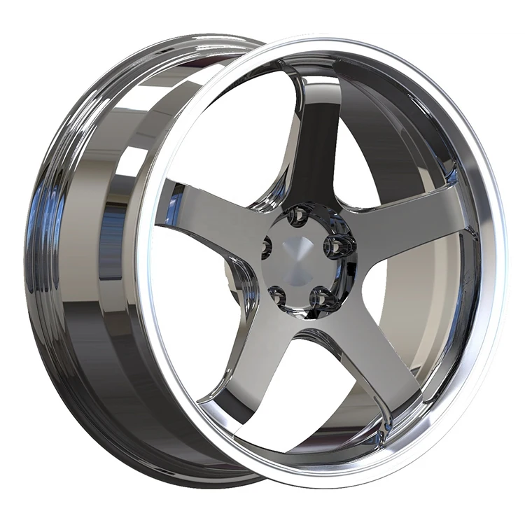 Llantas forjadas 5 radios cromo pulido para BMW M3 M4 M5 M8 - imagen 4