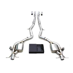 CEES Escape trasero para Mercedes S580 W223 4.0T acero inoxidable